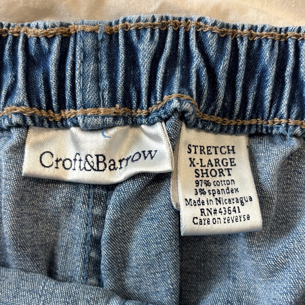 Croft & Barrow Blue Stretch Shorts